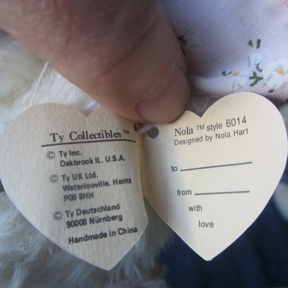 VTG TY LARGER BEARS, WITH TAGS SET OF 4 - Picture 10 of 16